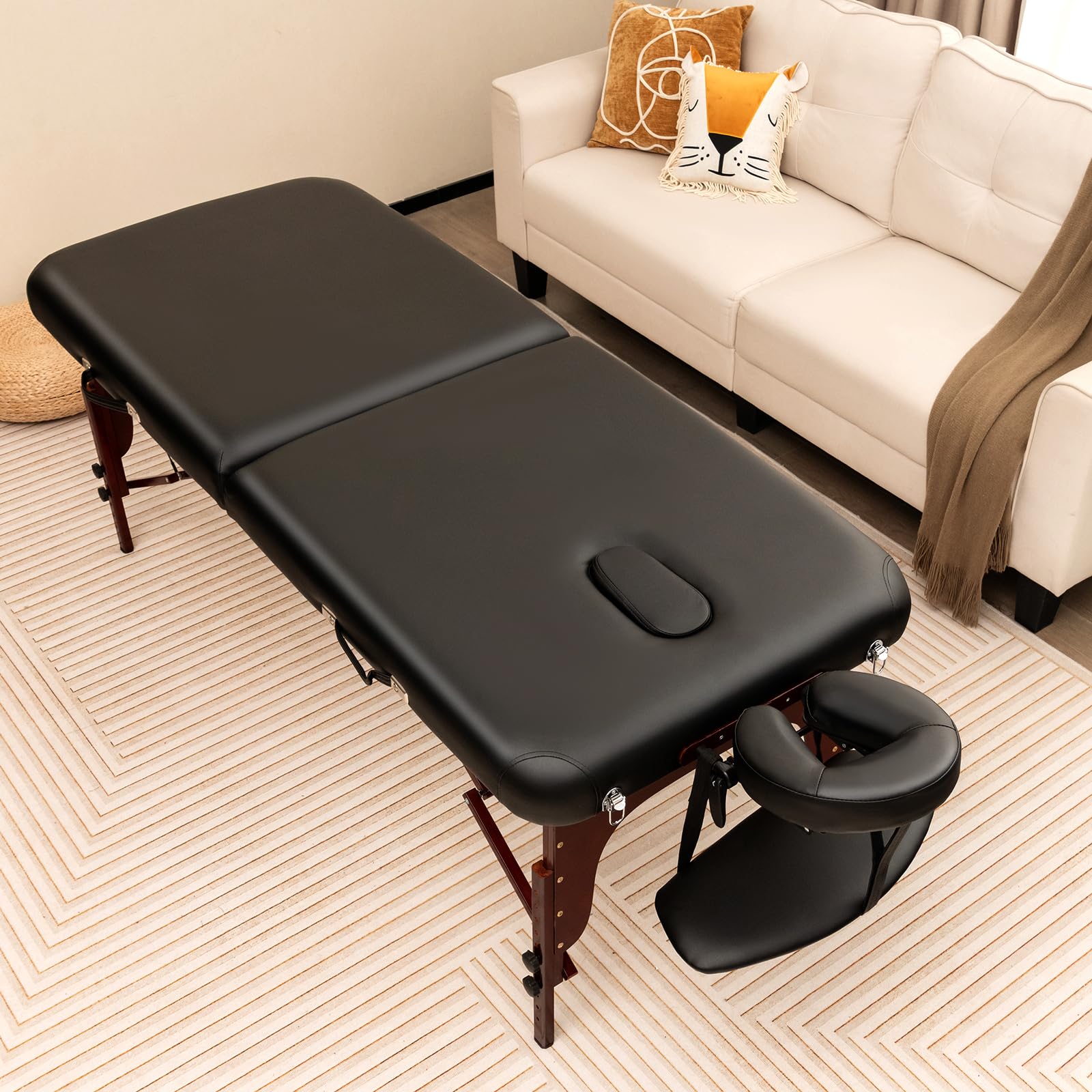 Portable Massage Table 84 Inch - Giantex