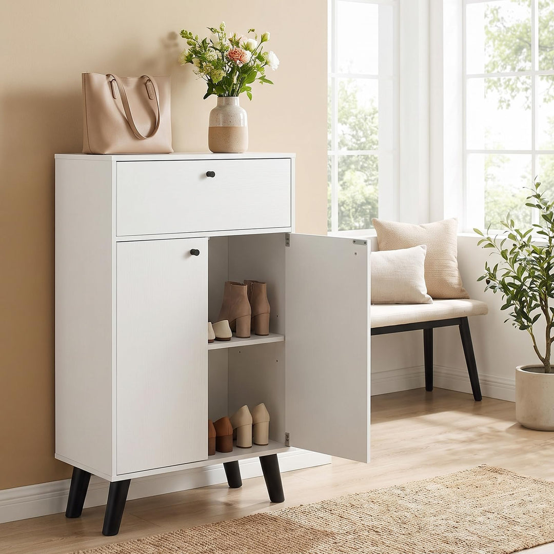 GIANTEX Kitchen Buffet Cabinet with 1 Drawer