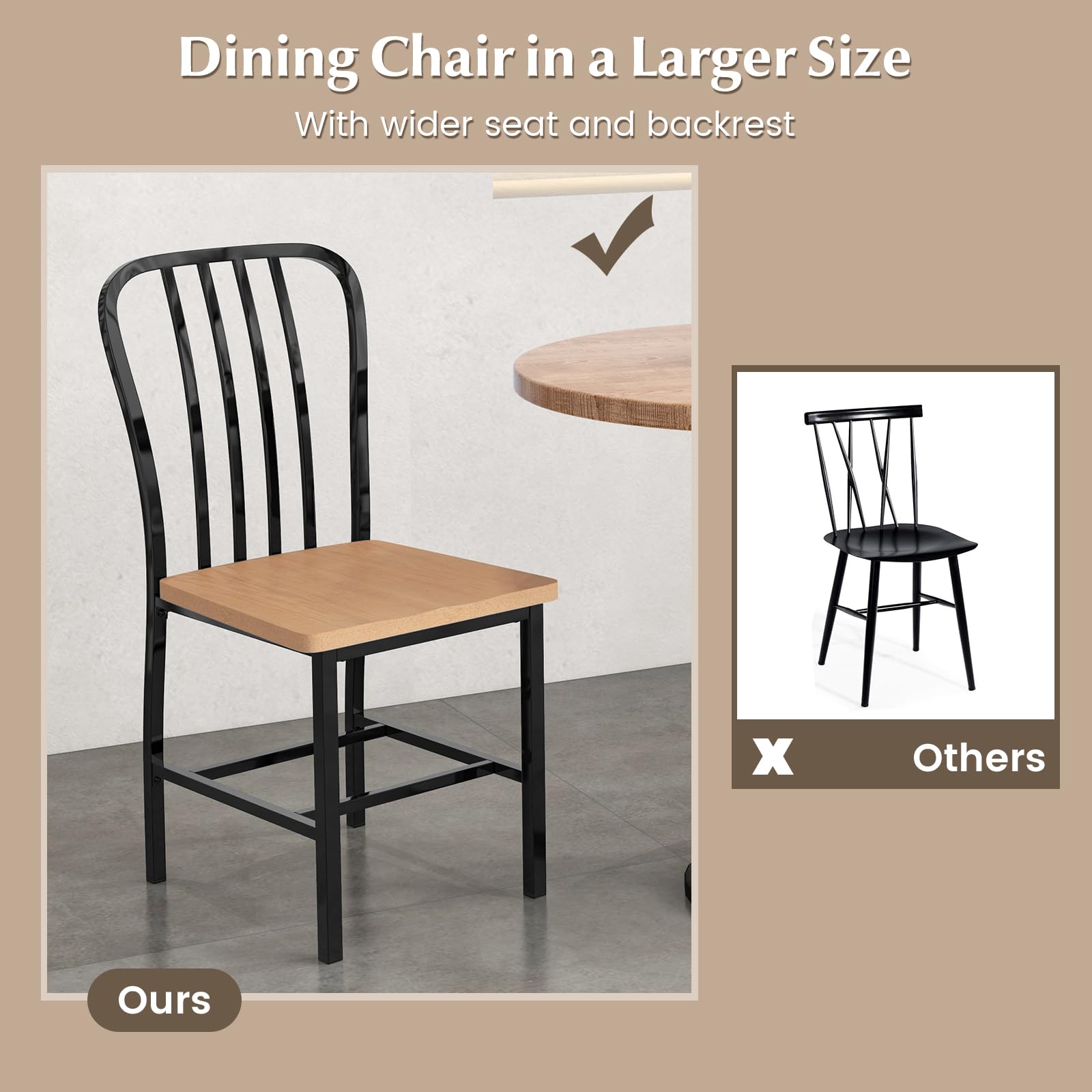 Giantex Dining Chairs Set