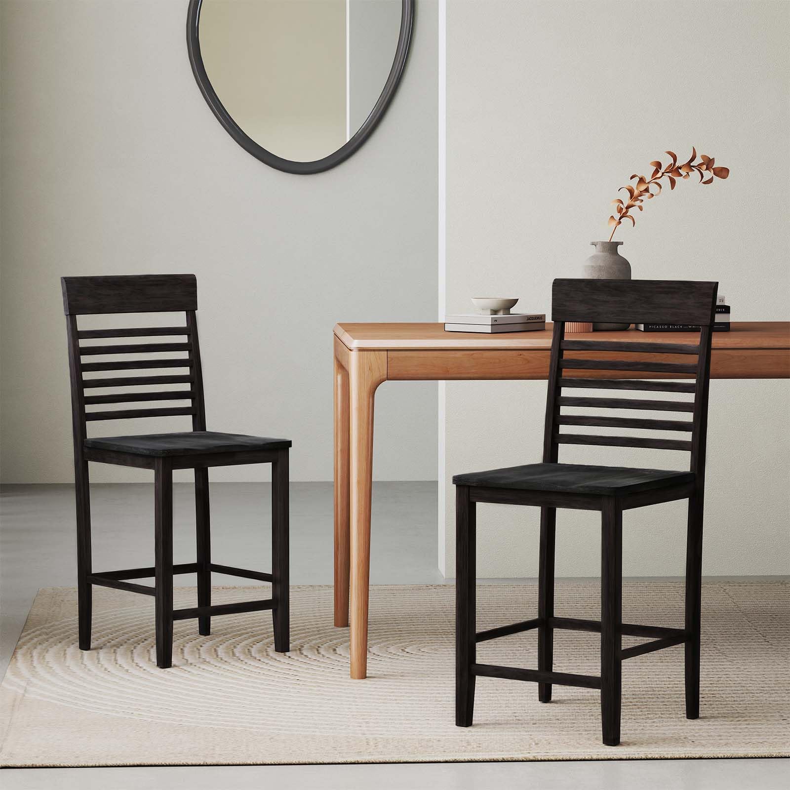 Giantex Counter Height Bar Stools Set of 2/4