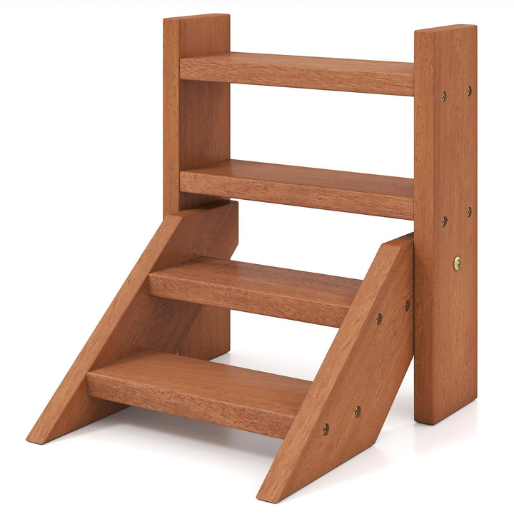 Giantex Plant Stand for Desk 4-Tier Small Tabletop Ladder Shelf for Succulents