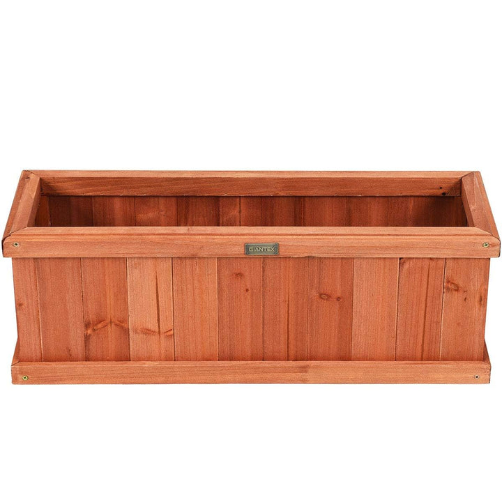 Giantex Raised Garden Bed Set of 2 for Flower Vegetable Herbs