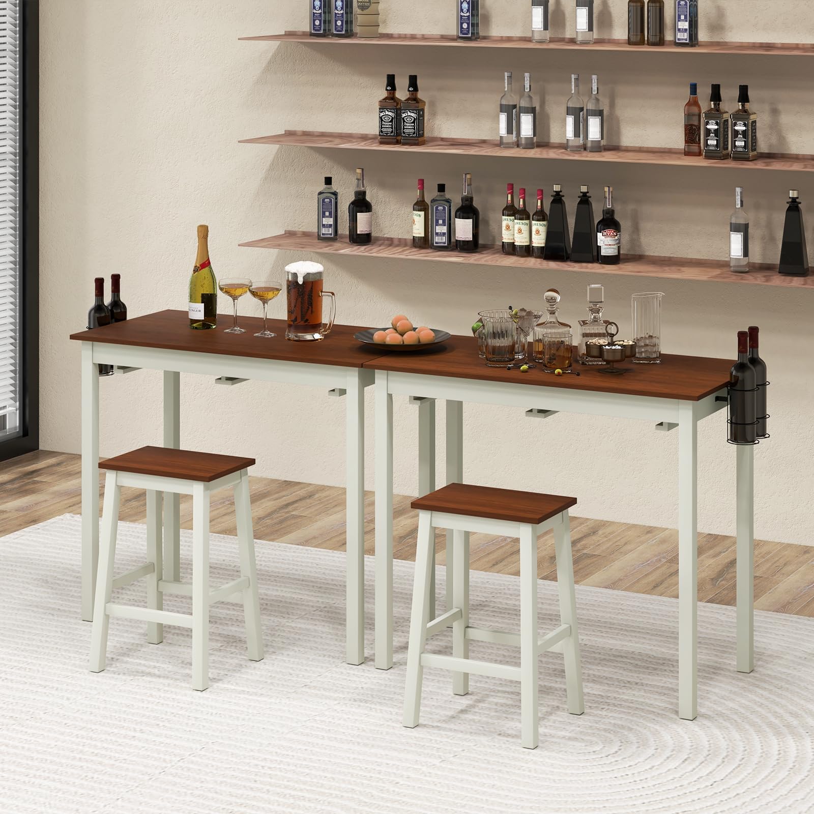 Giantex 3-Piece Bar Table Set