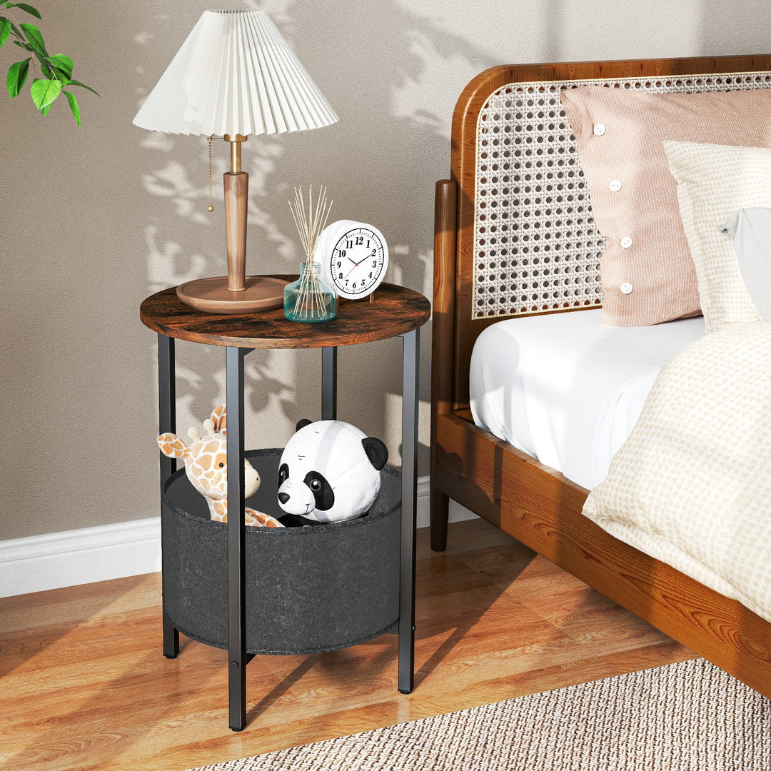 Giantex Round End Table