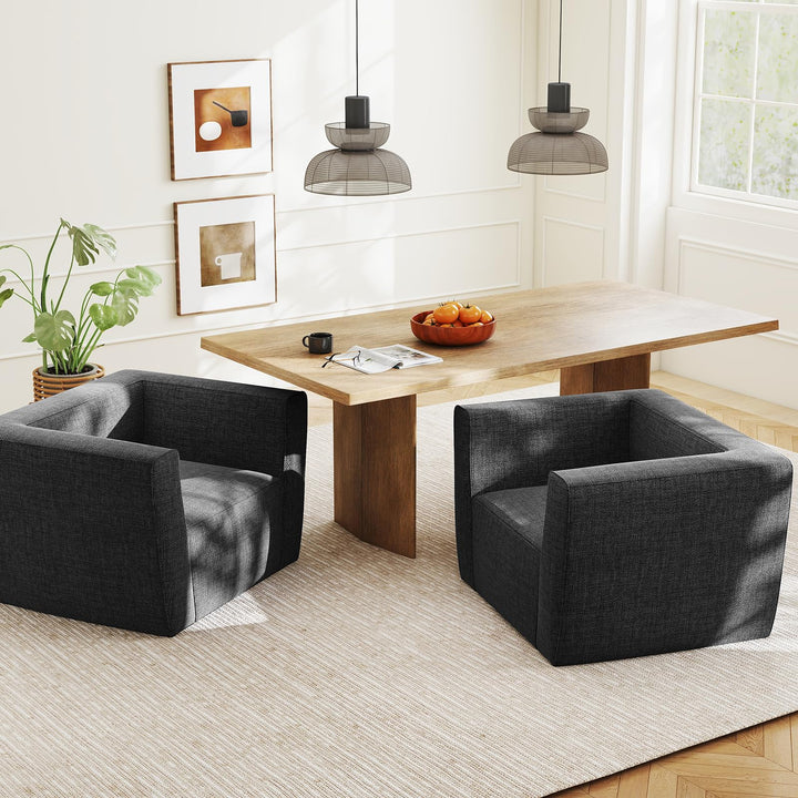 Giantex Inflatable Sofa with Detachable Cover and Wide Armrests