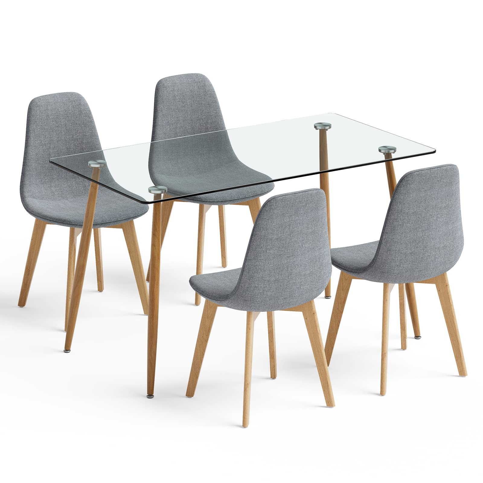 Giantex 5-Piece Dining Table Set
