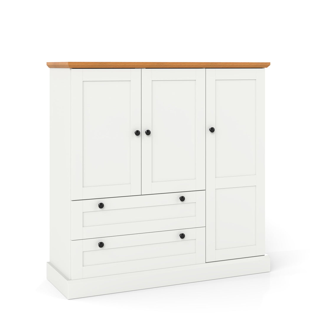 Giantex Buffet Cabinet with Storage for Coffee Bar Dining Living Room Entryway