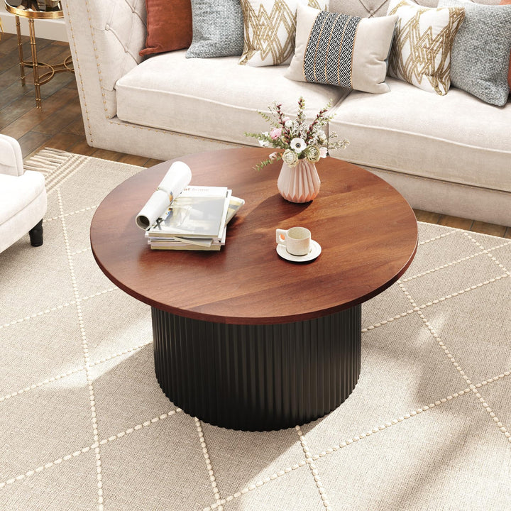 Giantex Round Coffee Table