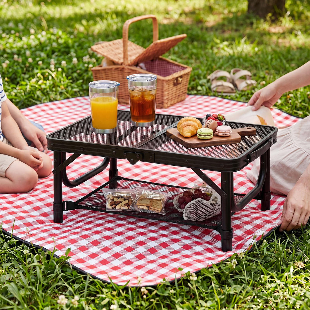 Giantex 2 FT Folding Camping Table Max 28"