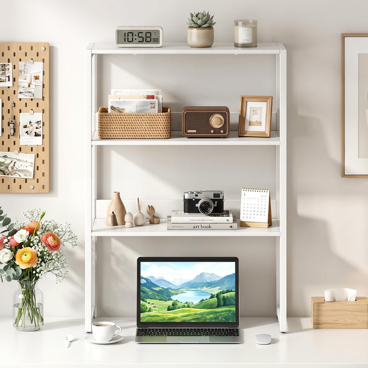 Giantex Desktop Bookshelf for Home Office Kitchen Dorm