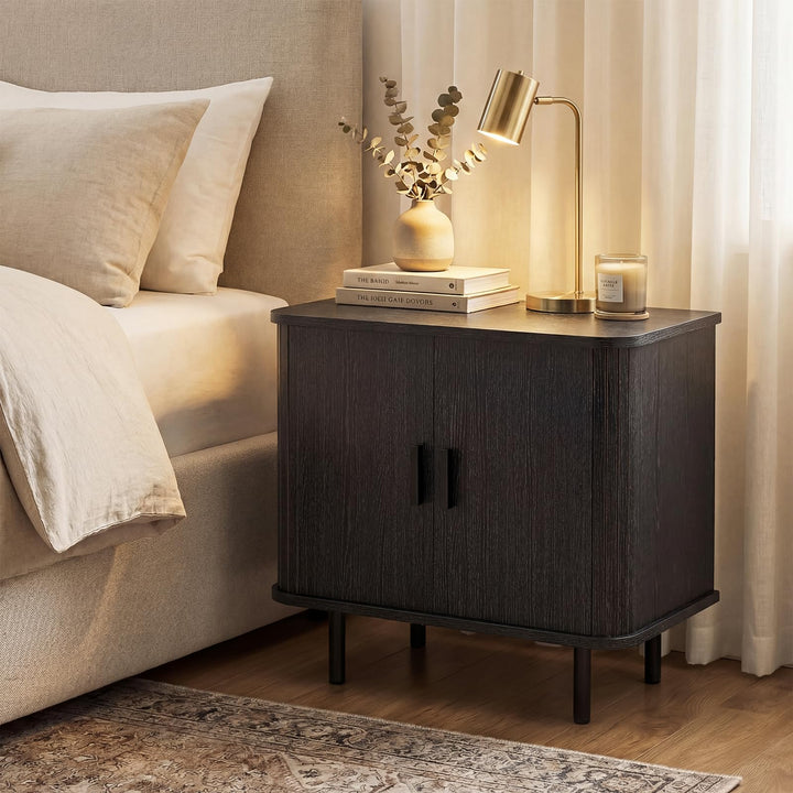 Giantex 24’’ Large Century Modern Nightstand Set of 2/1