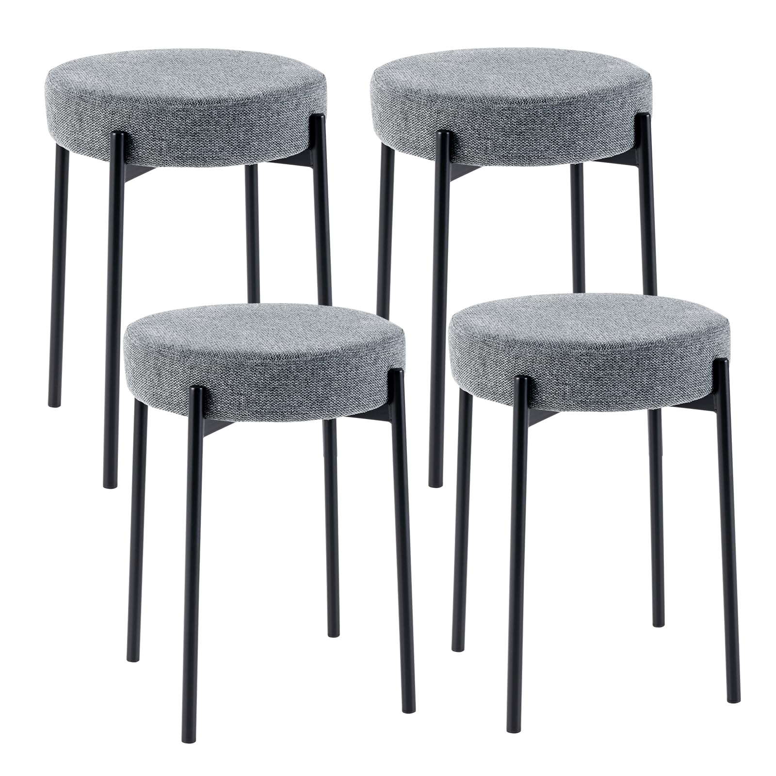 Giantex Stackable Stools Set of 4