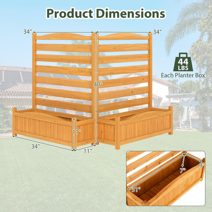 Giantex Air Conditioner Fence Outdoor