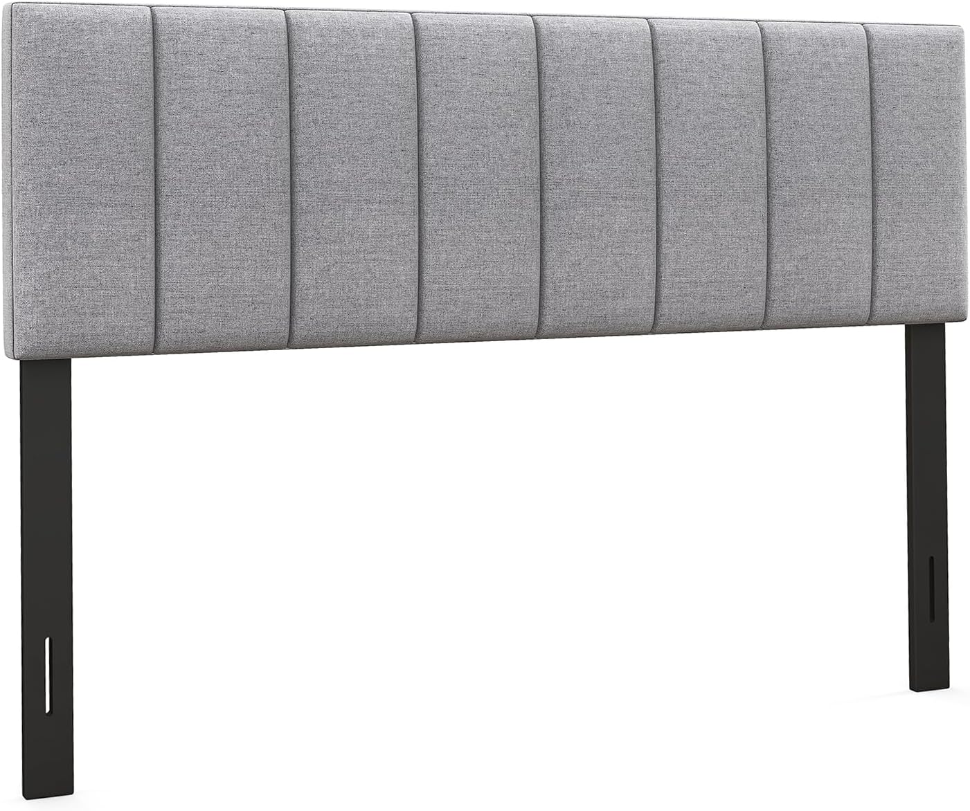 Giantex Linen Upholstered Headboard, Adjustable Width Button Tufted Headboard