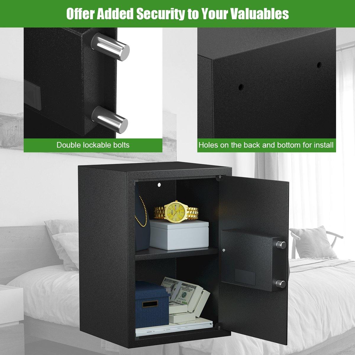 Large Digital Electronic Safe Box Keypad Lock Security - Giantexus