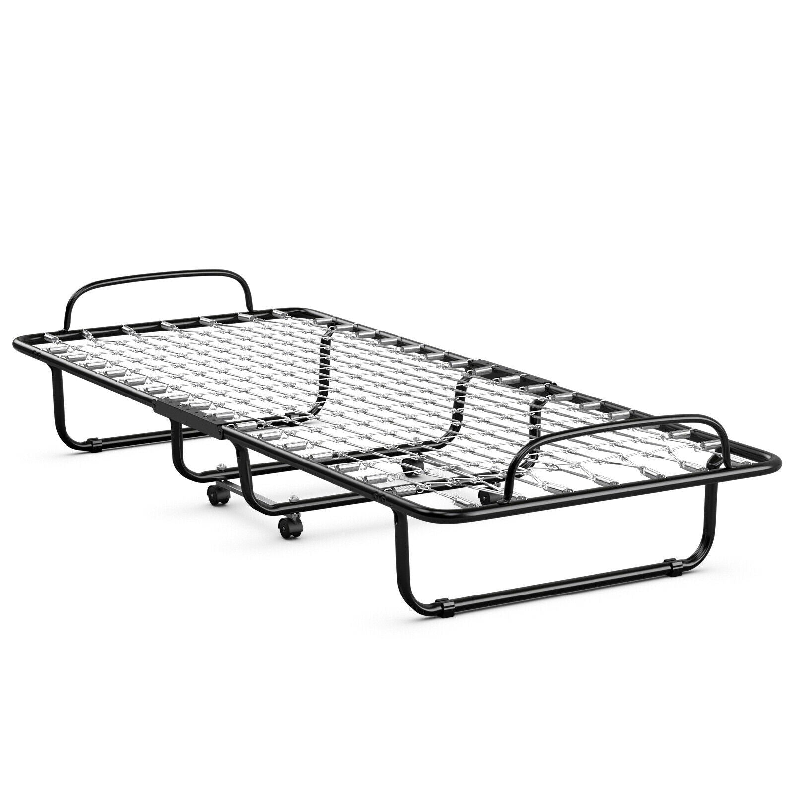 Rollaway Folding Bed with 4 Inch Mattress