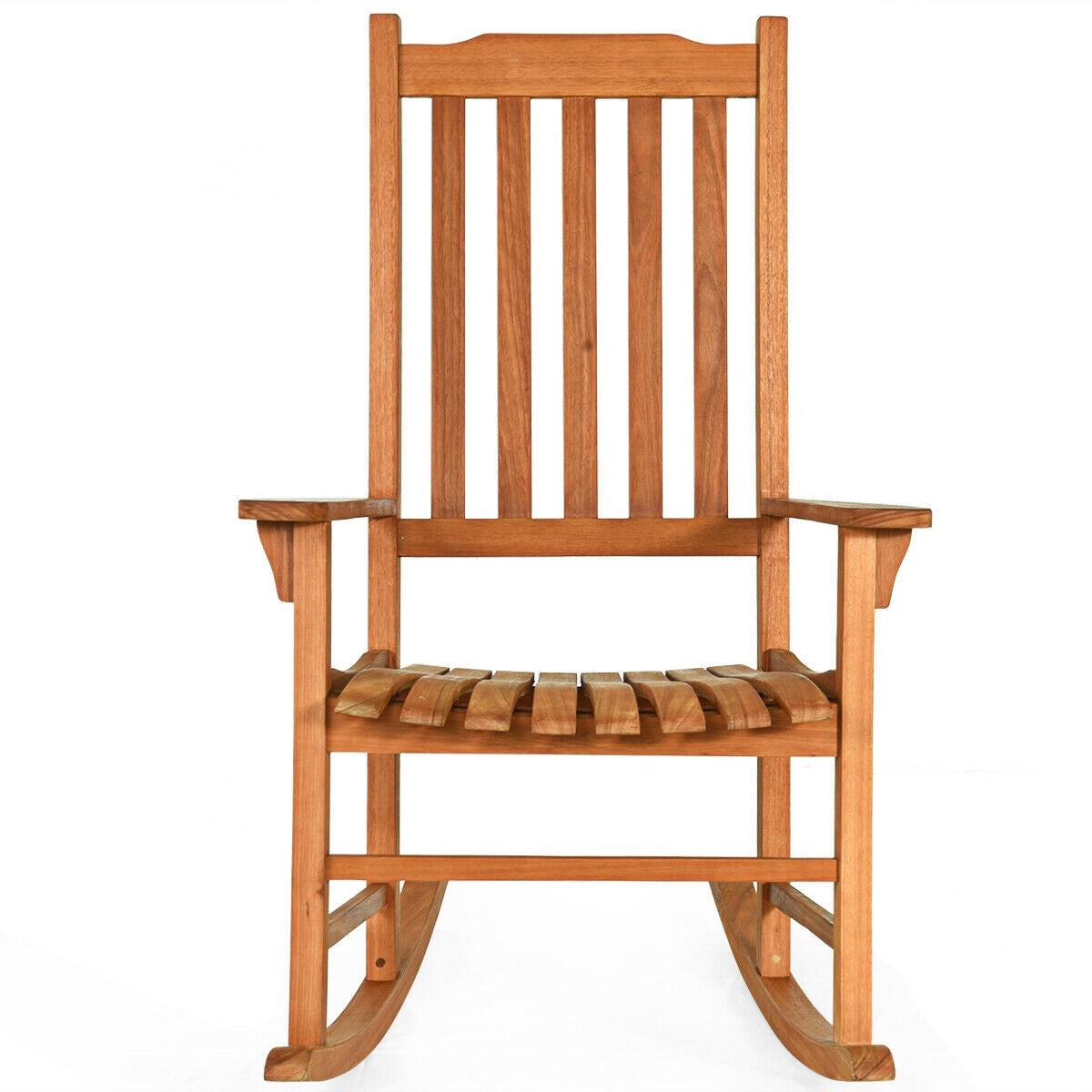 Porch Rocking Chair, Solid Wood Rocker