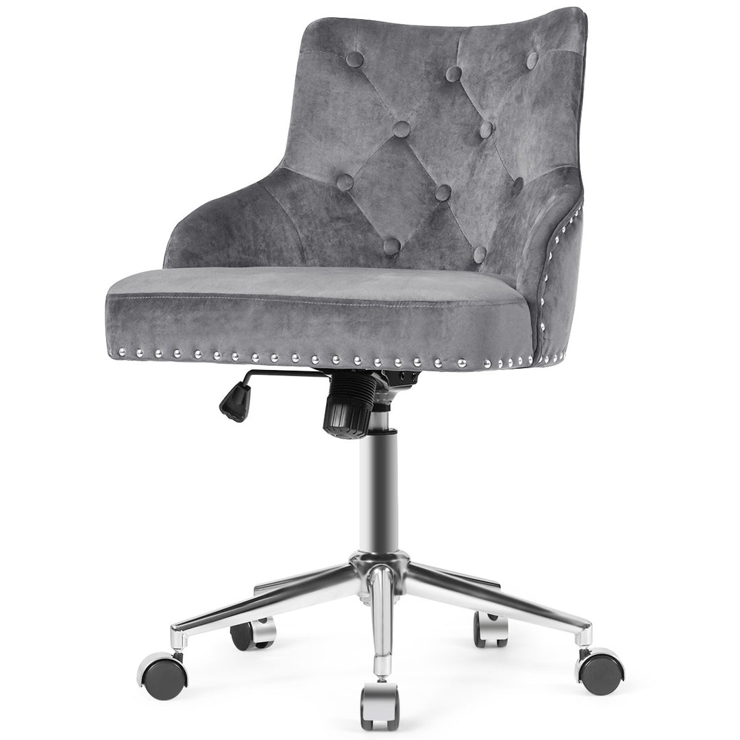 Giantex Modern Home Office Chair, Adjustable Task Chair Computer Desk Chair