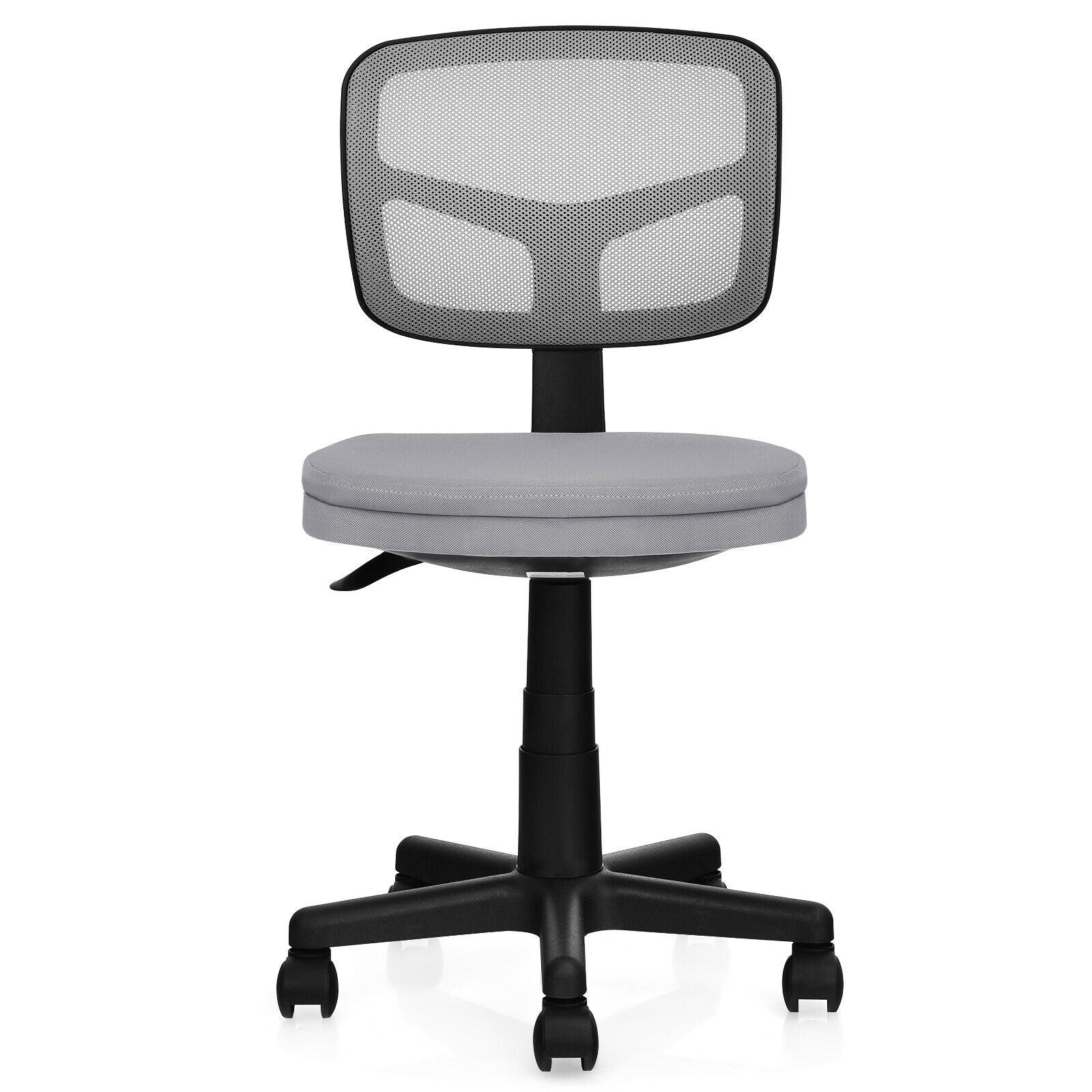 Armless Desk Chair, Low-Back Computer Chair - Giantexus
