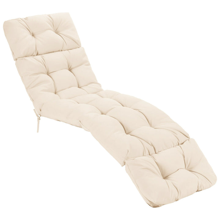 Giantex Set of 1/2/4 Lounge Chair Cushion(73X22X4 Inch)