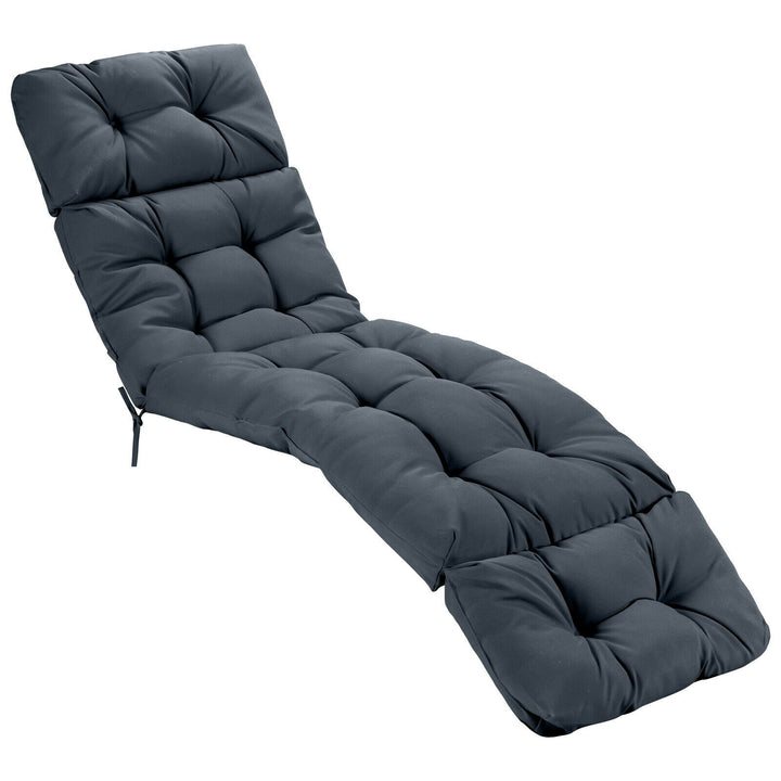 Giantex Set of 1/2/4 Lounge Chair Cushion(73X22X4 Inch)