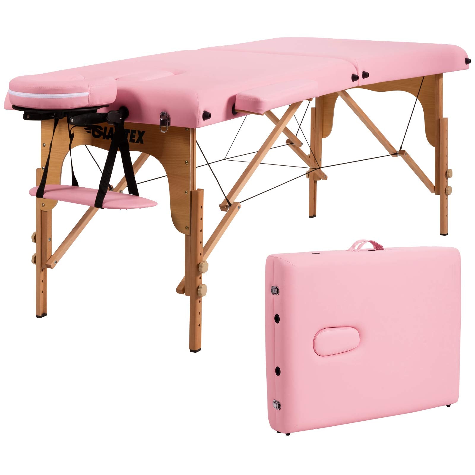 Giantex 84inch Massage Table Lash Bed, Portable Massage Bed