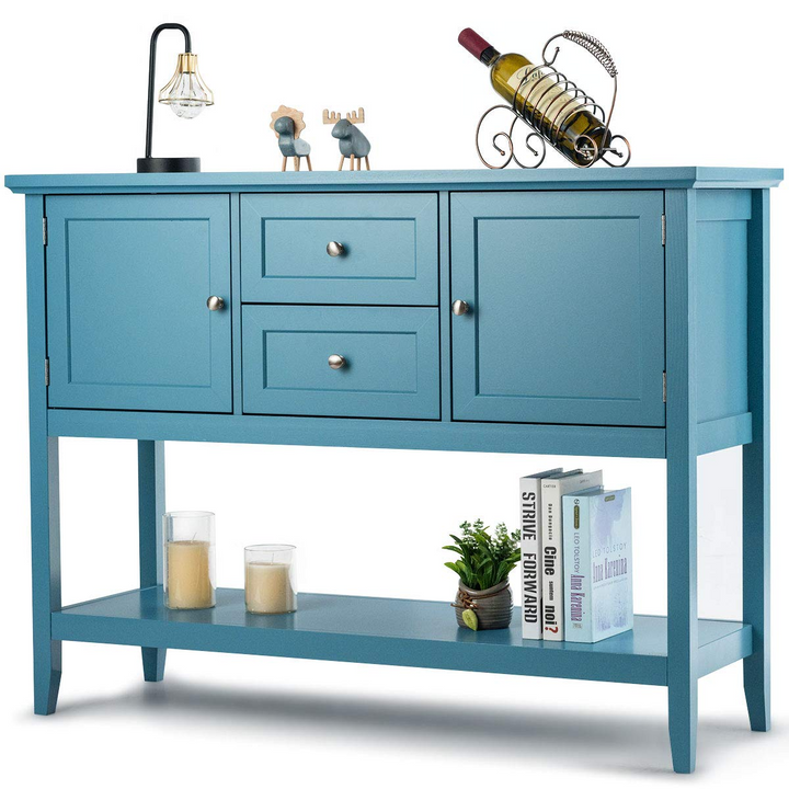 Giantex Buffet Sideboard, Wood Storage Cabinet