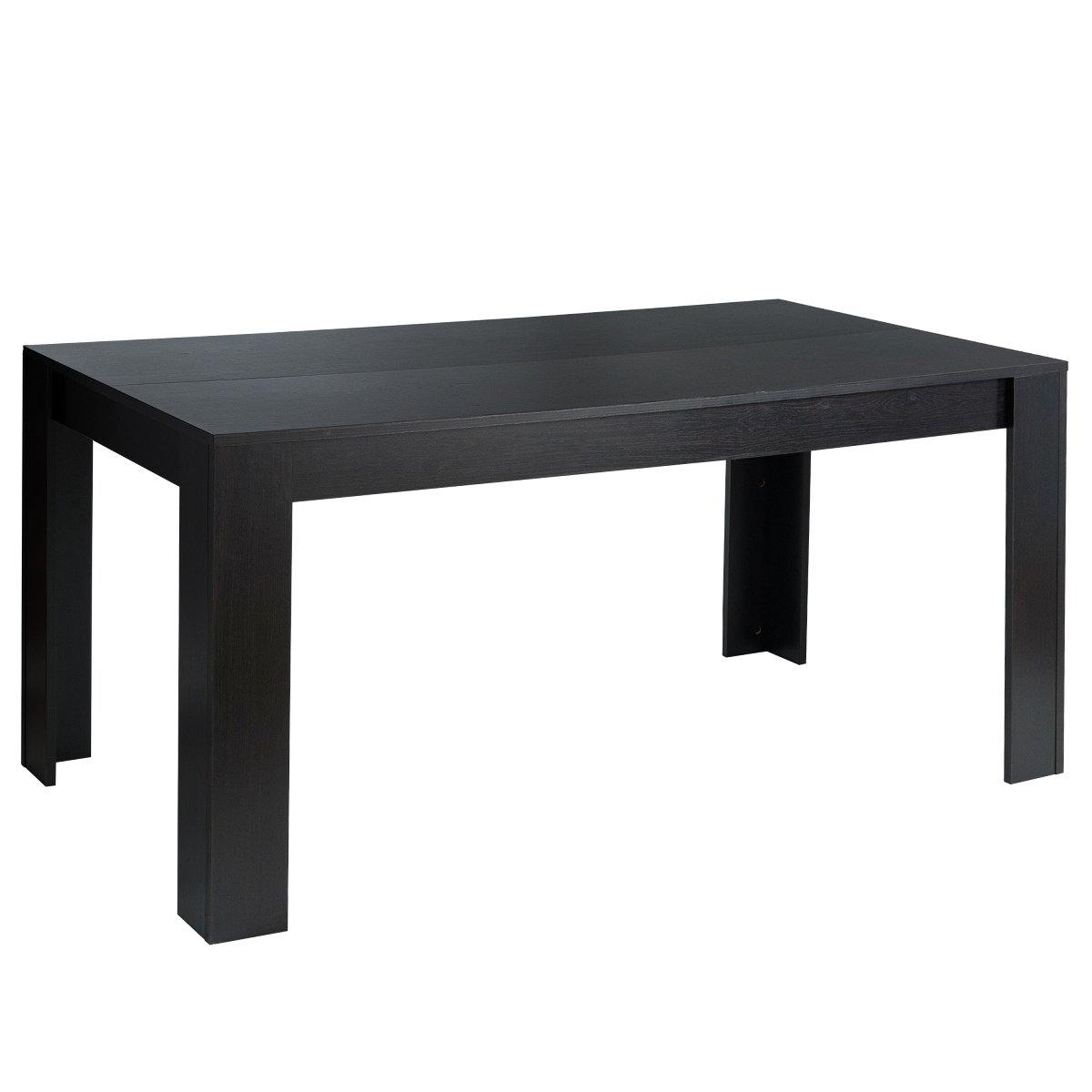 Dining Table, Wood Rectangular Table Dining Table 63" x 31.5" x 30" - Giantexus