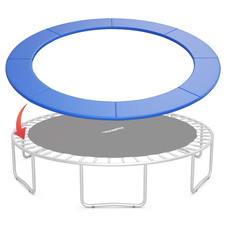 Giantex Trampoline Pad, 8ft 10ft 12ft 14ft 15ft 16ft Trampoline Replacement Safety Pad