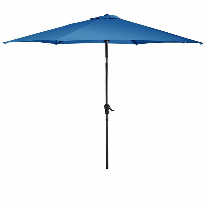 Giantex 9ft Patio Umbrella Outdoor, Market Table Umbrella w/ Push Button Tilt and Crank - Giantexus