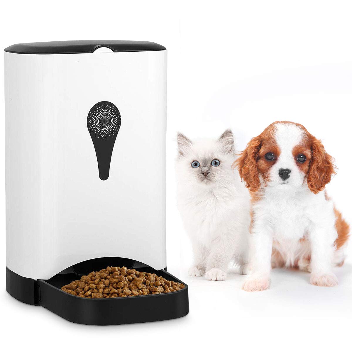Giantex Automatic Cat Feeder 4.5L Pet Food Dispenser for Cats, Dogs & Small Animals