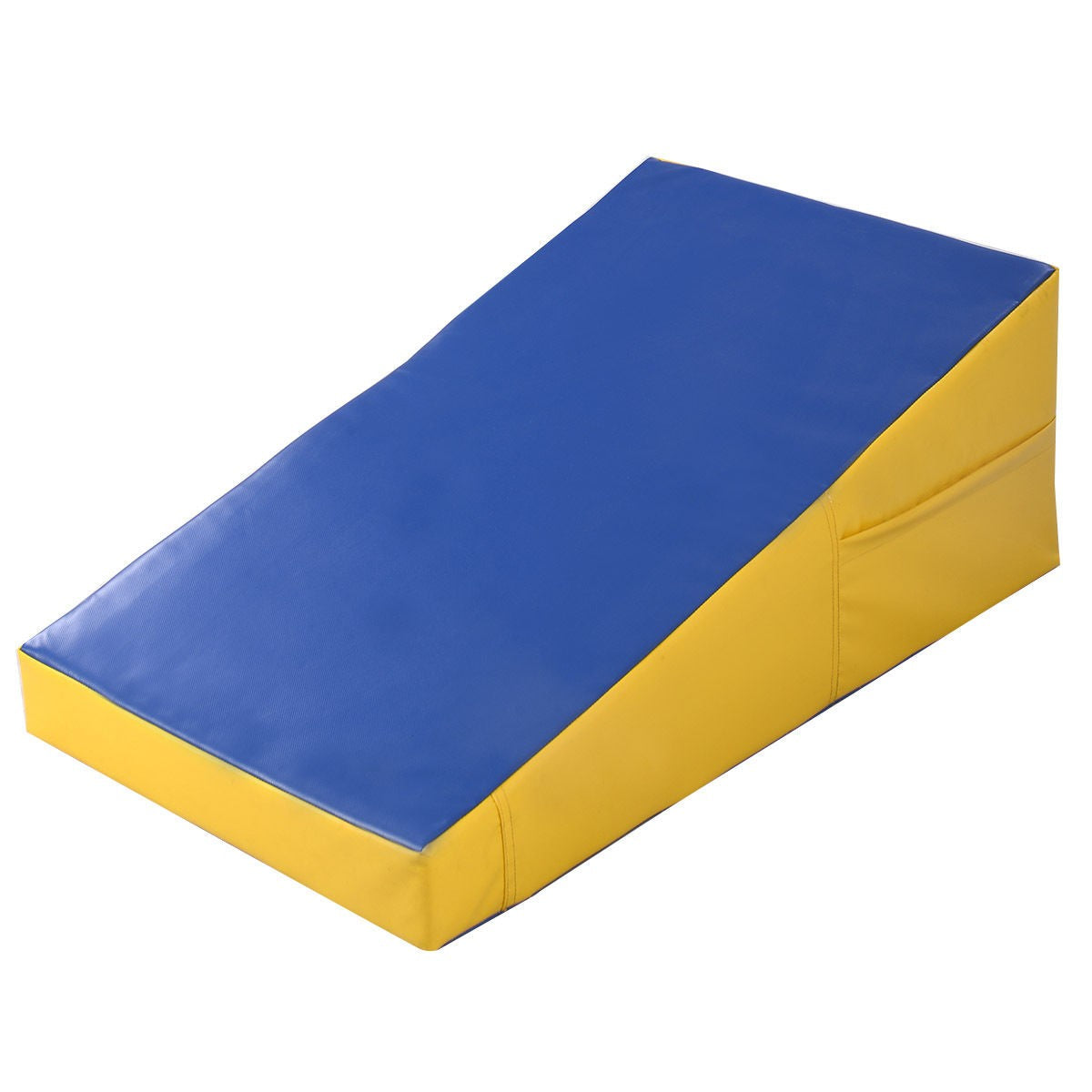 Incline Gymnastics Mat, w/Carrying Handles 37.5" X 23" X 14"