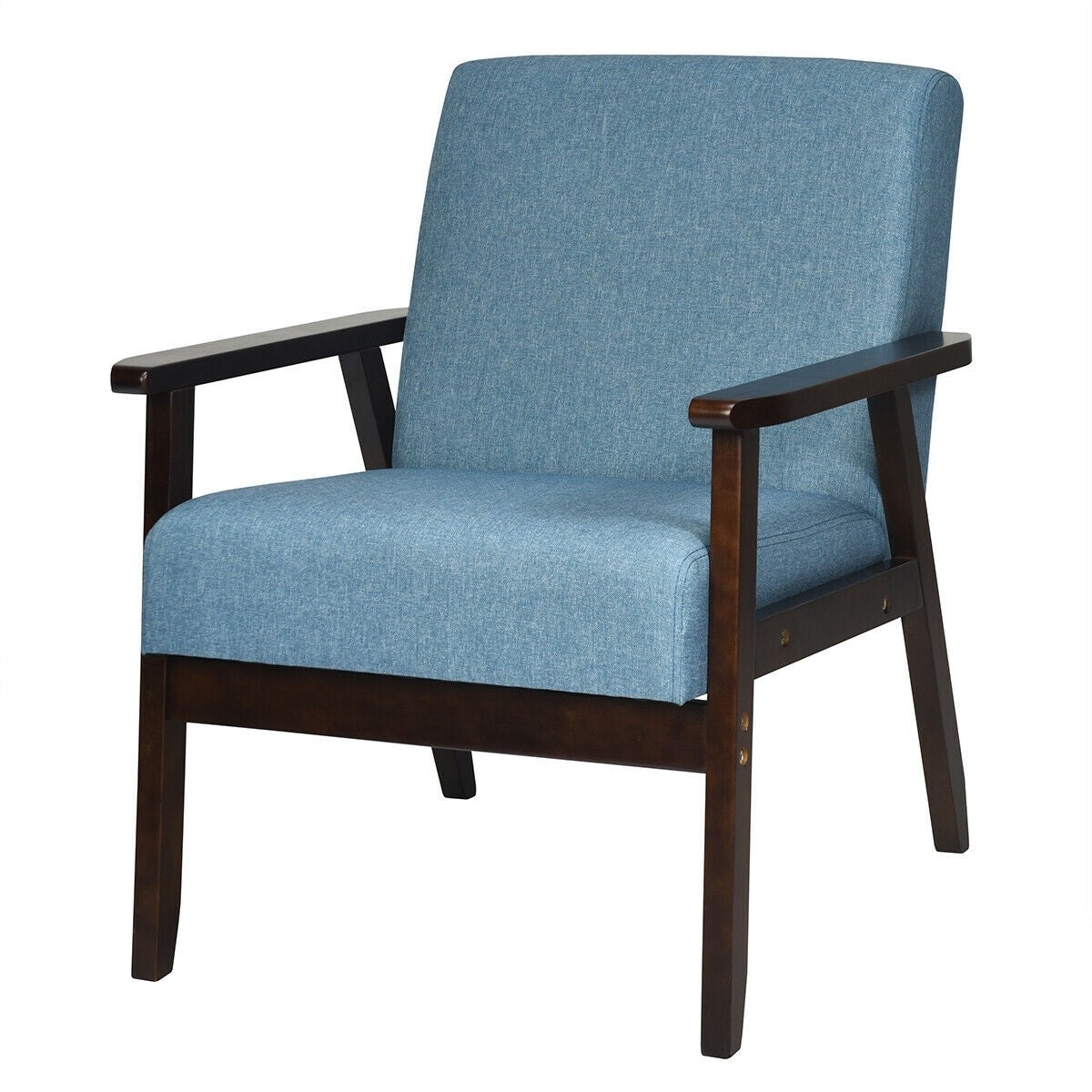 Mid-Century Modern Accent Chair for Living Room - Giantexus