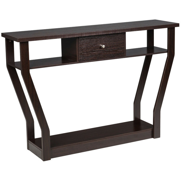 Console Table Modern Easy Assembly Entryway Table