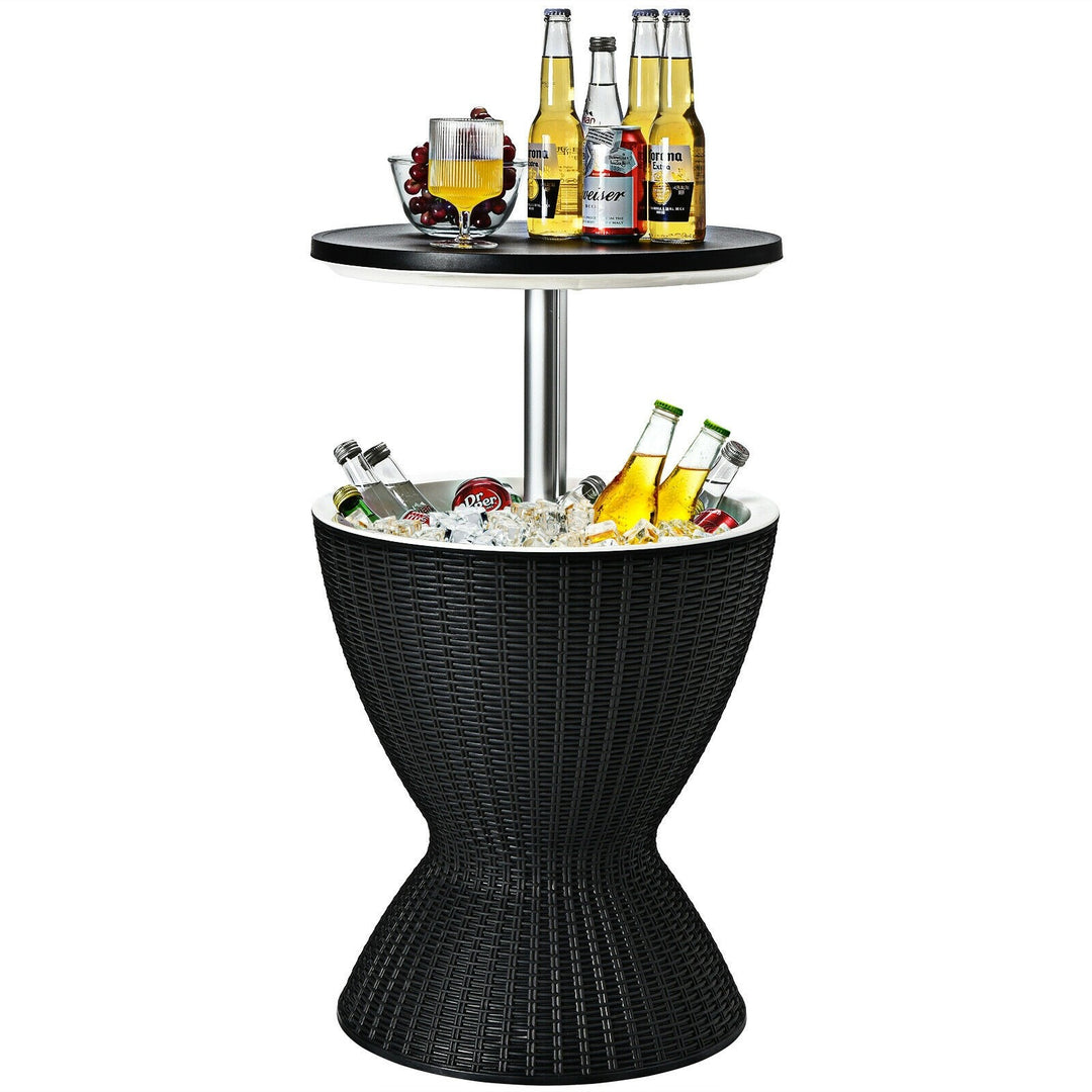Giantex Cool Bar Table, 8 Gallon Beer and Wine Cooler