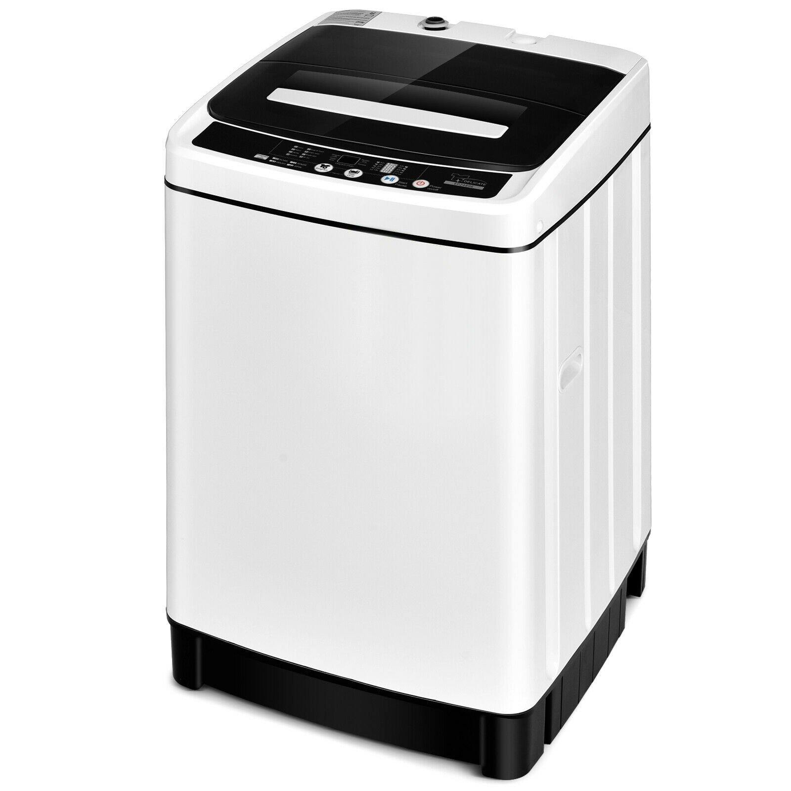  Giantex GT-US61100-FPGR Portable Washers, White & Gray :  Appliances