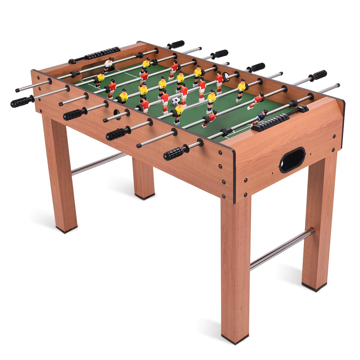 Giantex 48'' Wooden Soccer Table Game w/ Footballs