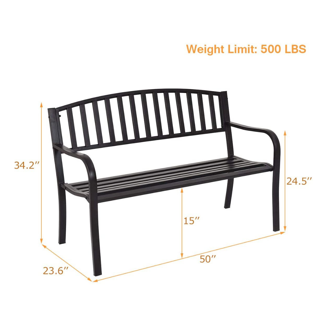 Giantex 50" Patio Garden Bench