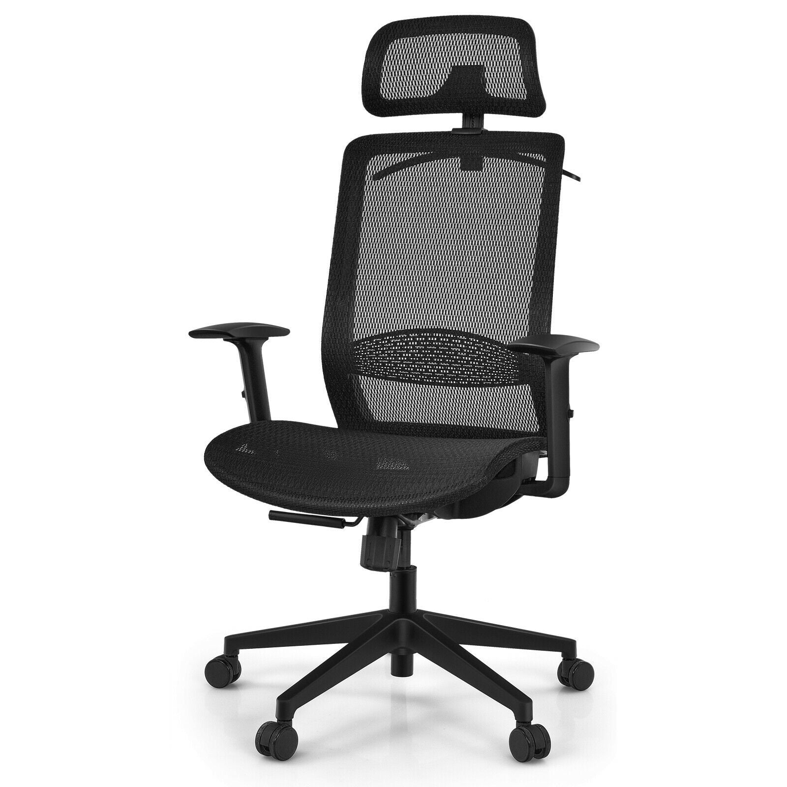 Mesh Office Chair, Ergonomic Office Chair with Headrest