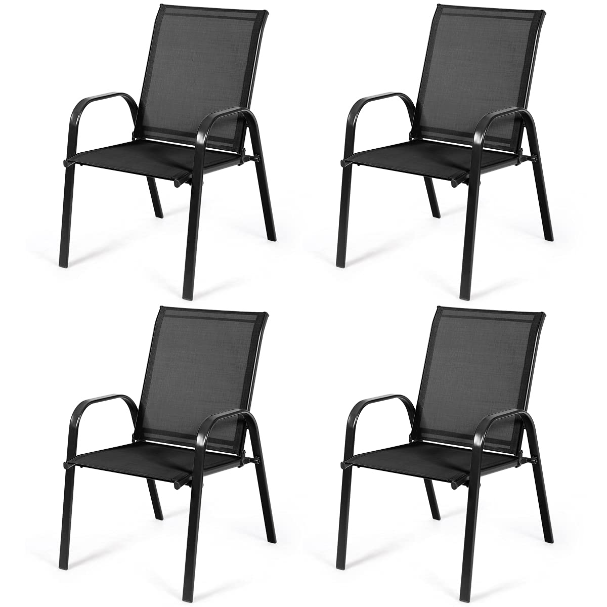 Giantex 4 Piece Patio Chairs