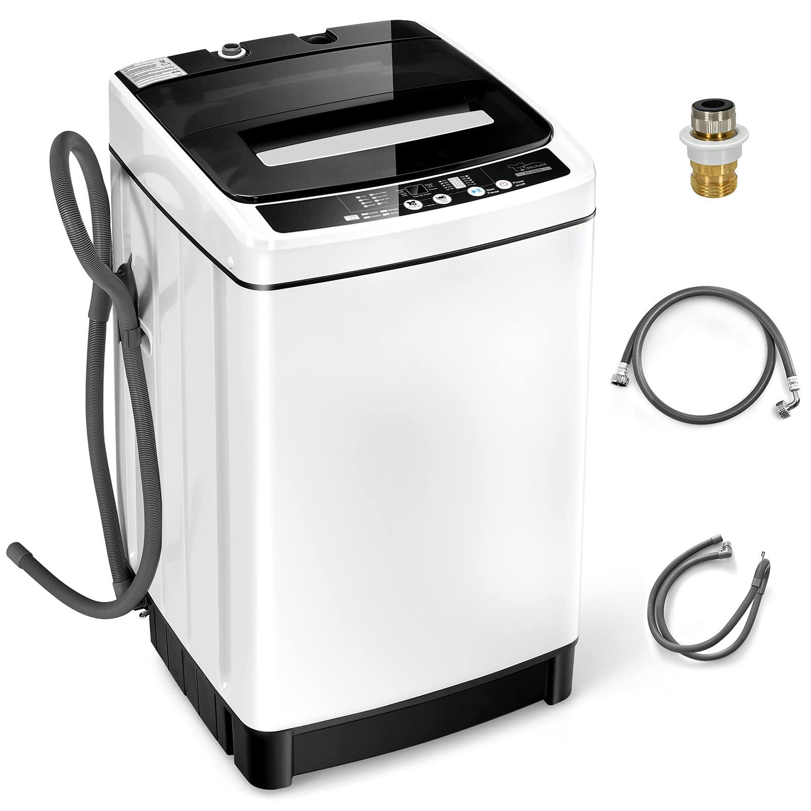 2 in 1 Portable Laundry Washer 1.5Cu.Ft 11lbs Capacity Washer and Dryer Combo - Giantexus