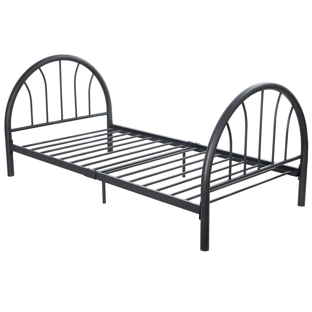 Giantex 83" x 42" x 35" Metal Bed Platform Frame Twin Size Bedroom Home Furniture