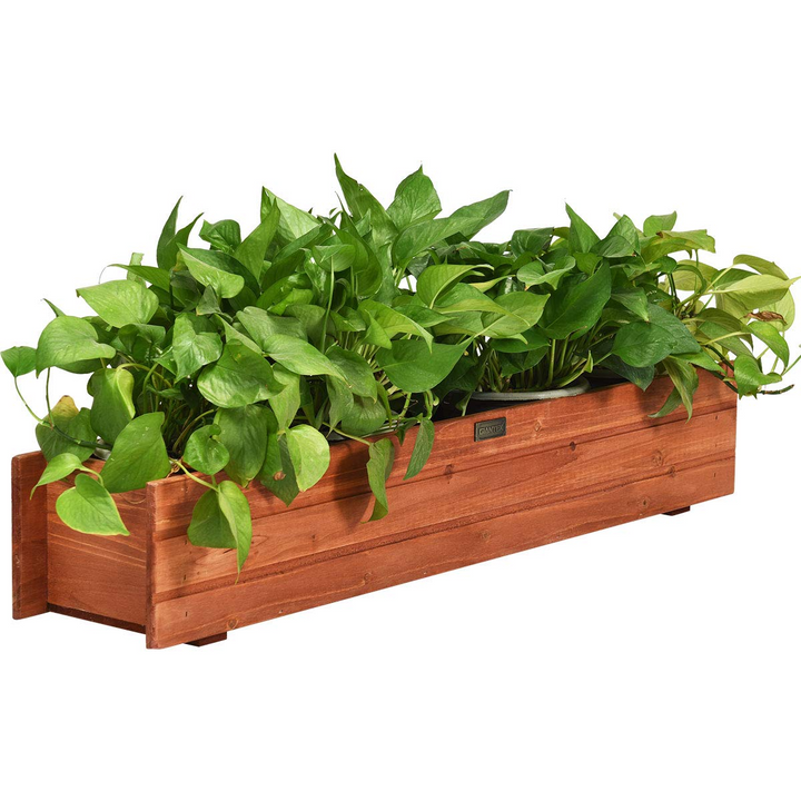 Raised Garden Bed Flower or Vegetable Planter (36" L X 7" W X 6" H)