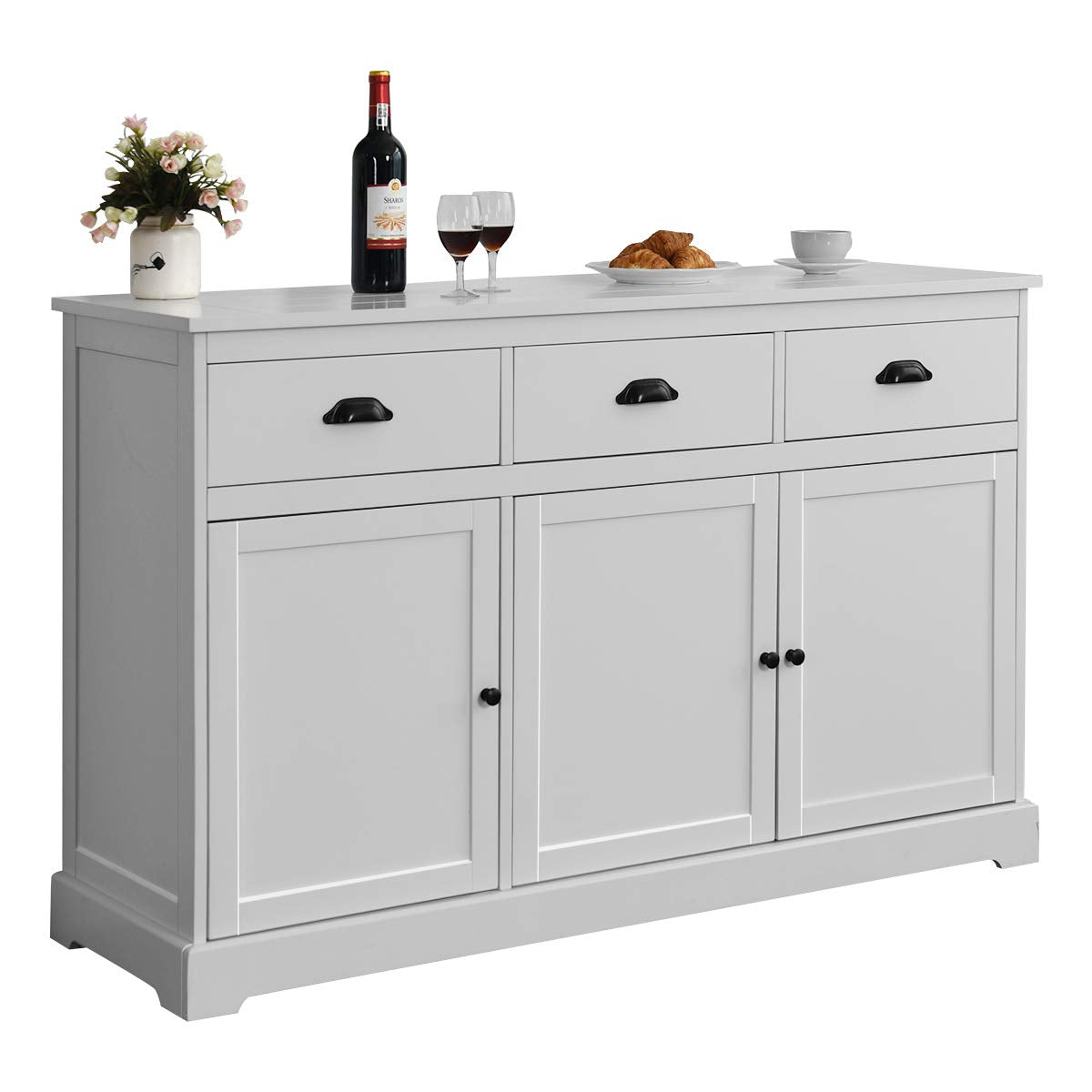 Giantex Sideboard Buffet Server Storage Cabinet Console Table