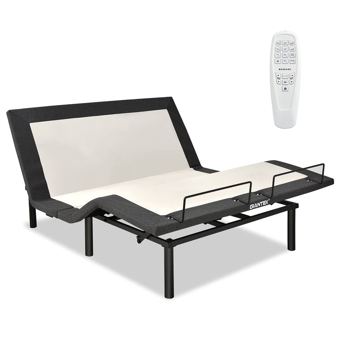 Zero Gravity Electric Adjustable Bed with Vibration Massage - Giantex Giantexus Zero Gravity Electric Adjustable Bed with Vibration Massage - Giantex Giantexus