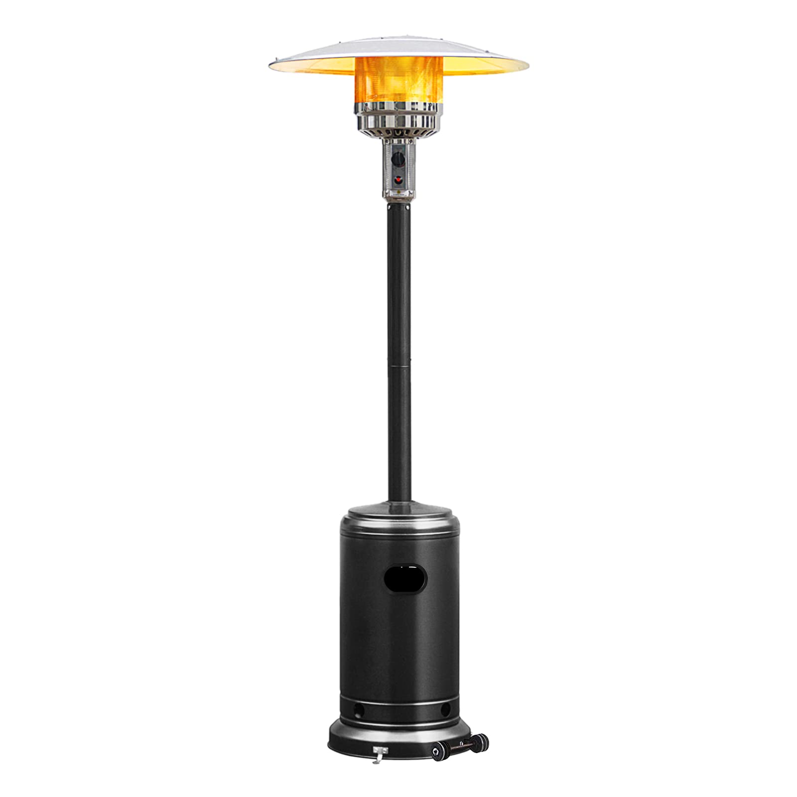 Giantex Patio Heaters for Outdoor Use, 48000 BTU Propane Outdoor Heaters with Wheels