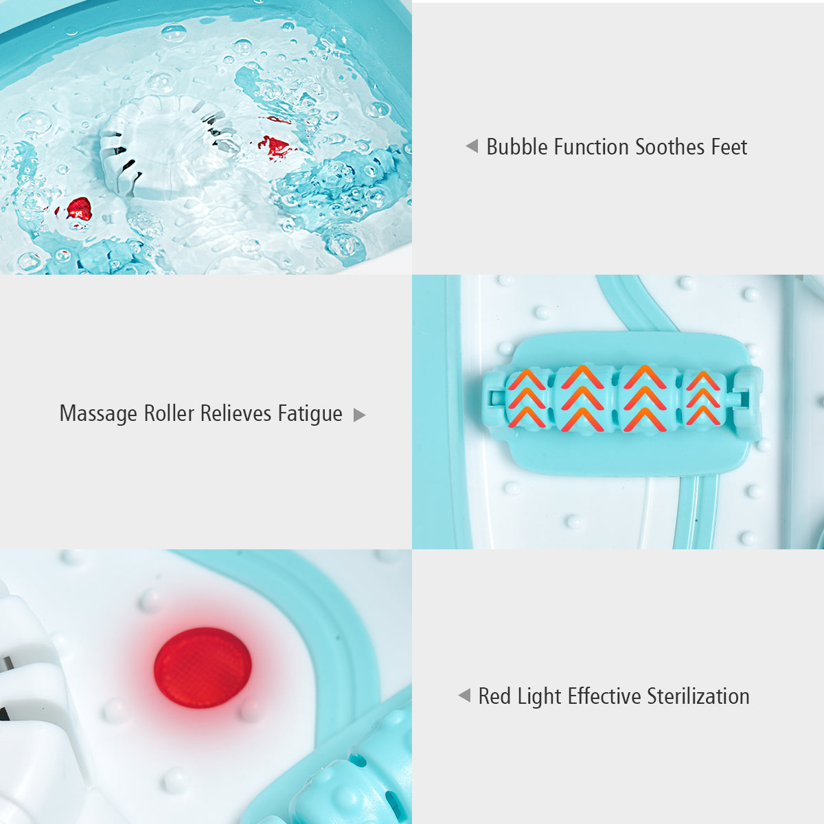 Giantex Foldable Heated Foot Bath Massager