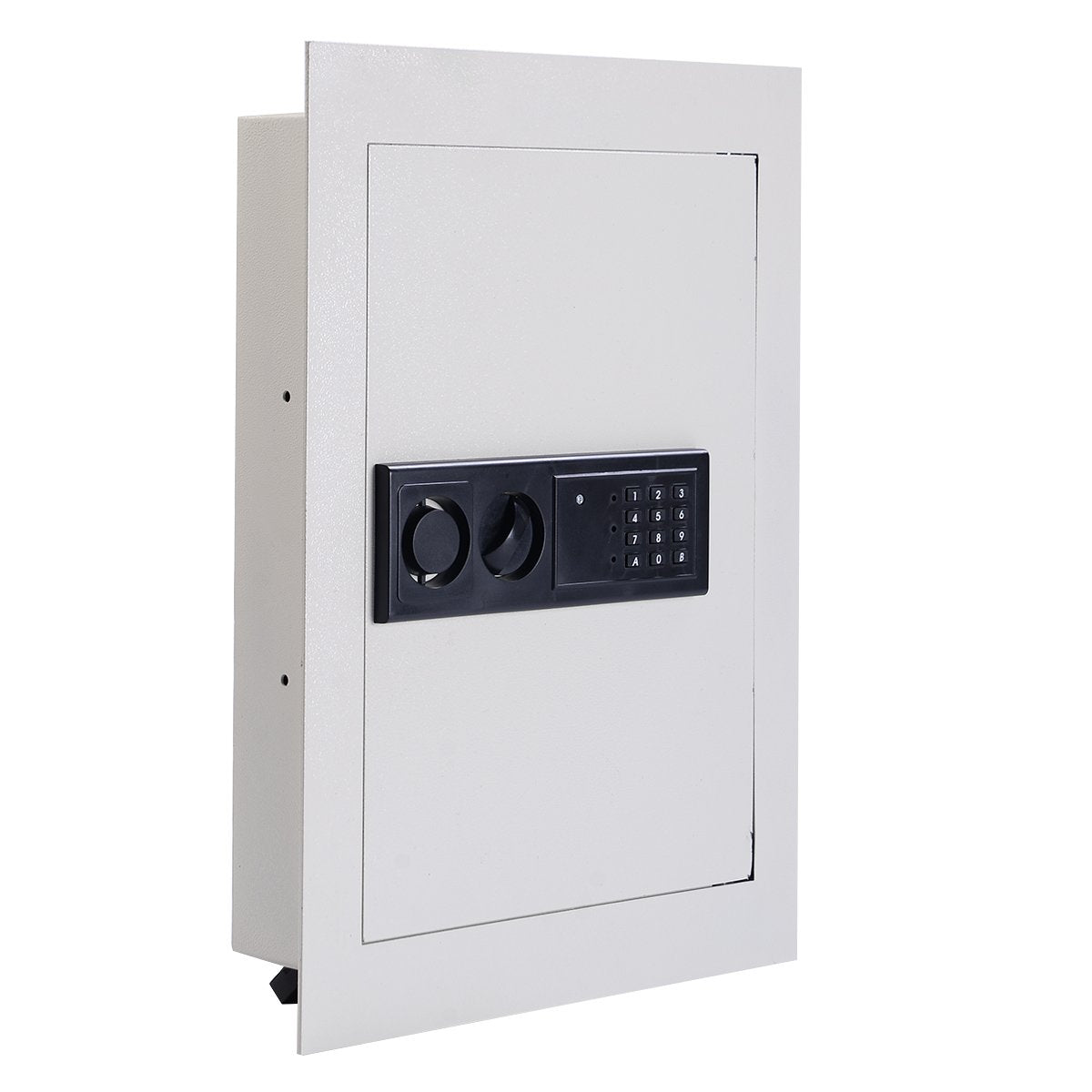 Giantex Electronic Wall Hidden Safe Security Box,.83 CF Built-In Wall Electronic Flat Security Safety Cabinet