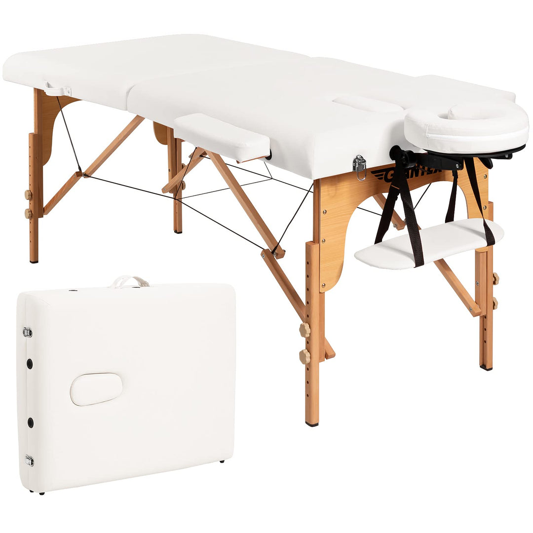 Giantex Folding Massage Table 84'' Professional Massage Bed