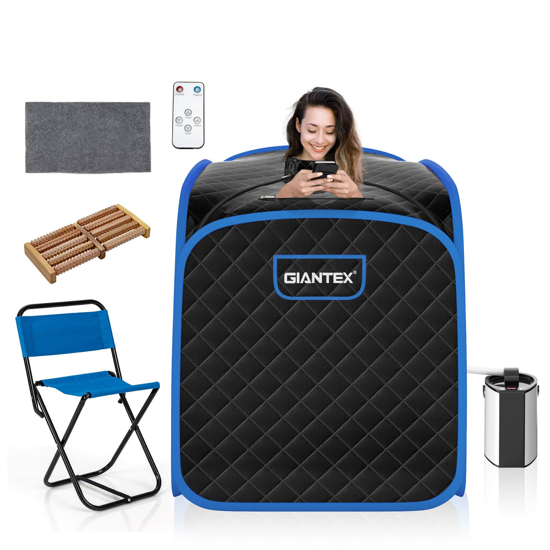 Steam Sauna Portable Therapeutic Sauna 3L Blast-Proof Remote Control